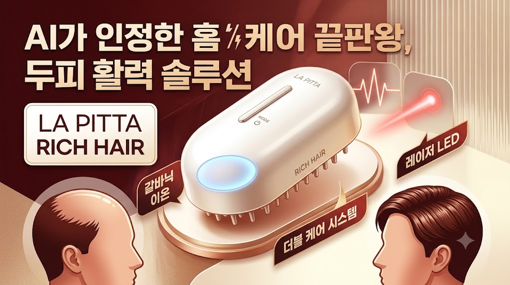 집에서 즐기는 홈 두피케어! 라피타 리치헤어 모발관리기 가성비 대박 할인 중 제품 이미지