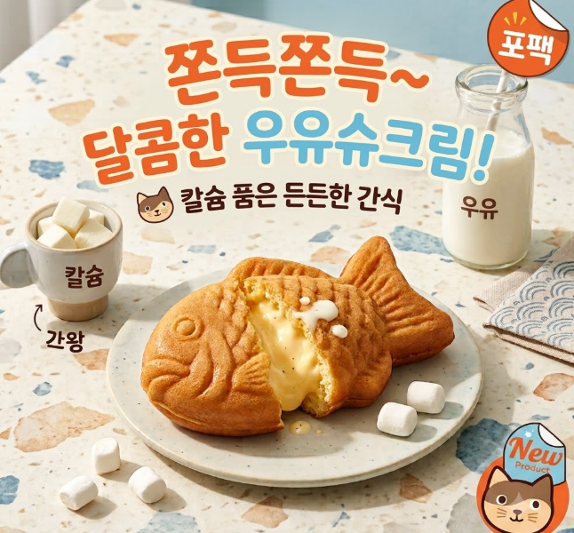 아이들 간식 추천! 칼슘 품은 오리온 참붕어빵 우유슈크림 최저가 구매 팁