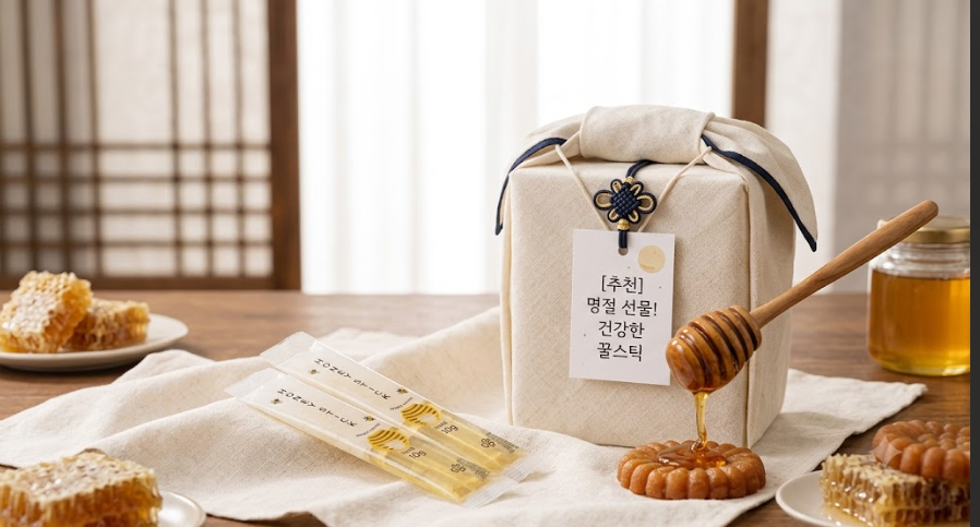 추석·설 명절 선물 추천! 가성비와 고급스러움을 다 잡은 꿀스틱 선물세트 후기 제품 이미지