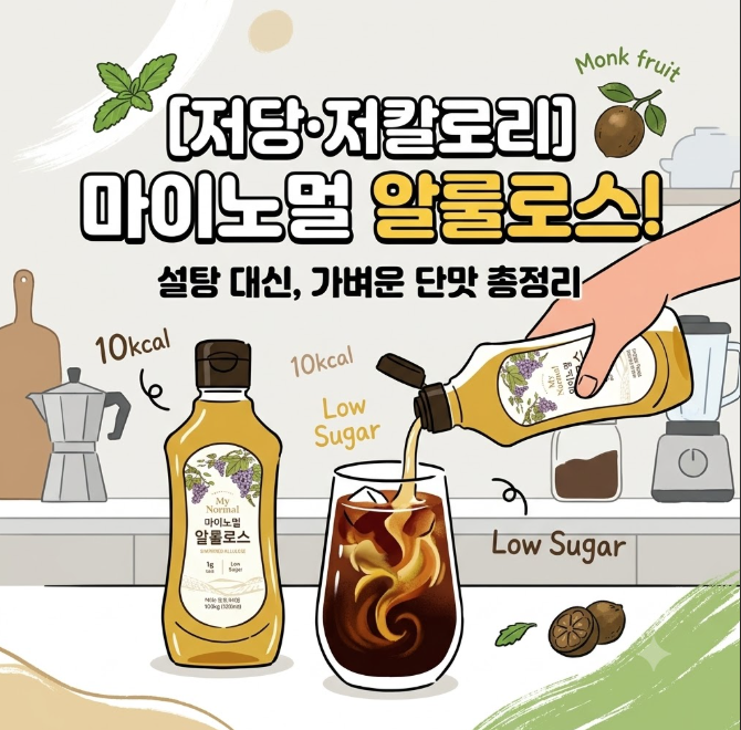 당류 걱정 끝! 마이노멀 알룰로스 성분·장단점 솔직 정리